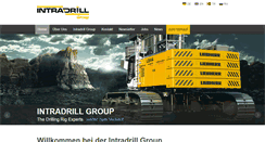 Desktop Screenshot of intradrill.com